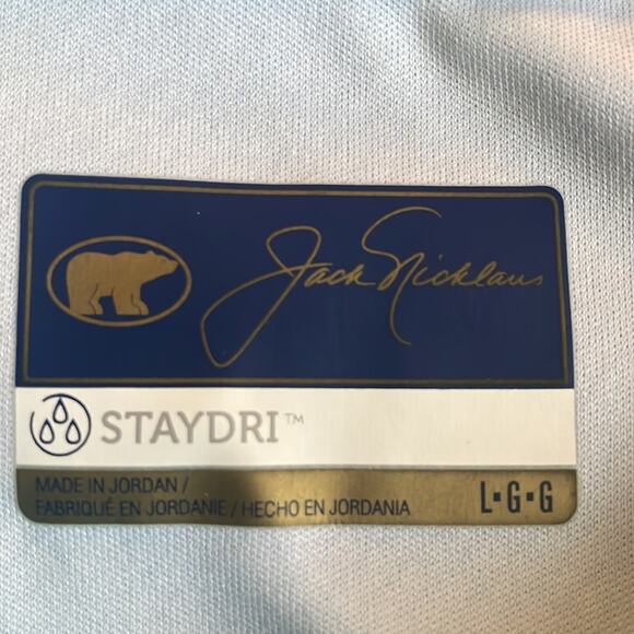 Jack Nicklaus Teal Green Golf Polo Stay Dri Philadelphia Eagles Stretch Athletic - Picture 6 of 7